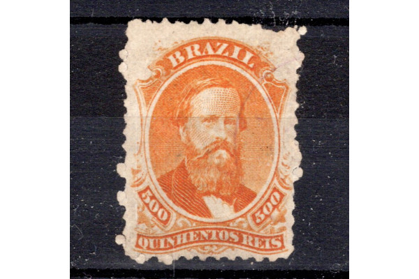 Známka Brazílie, Mi.29 (SG 49)#, 500 R