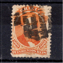 Briefmarke Brasilien, Mi.29 (SG 49)#, 500 R