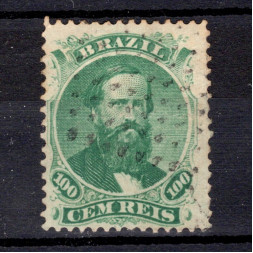 Známka Brazílie, Mi.27 (SG 47a)#, 100 R