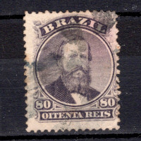 Známka Brazílie, Mi.26 (SG 46a)#, 80 R