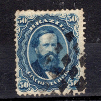 Známka Brazílie, Mi.25 (SG 45)#, 50 R