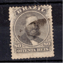 Známka Brazílie, Mi.26 (SG 46a)#, 80 R