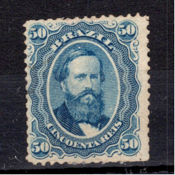 Známka Brazílie, Mi.25 (SG 45)(*), 50 R