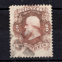 Známka Brazílie, Mi.24 (SG 44a)#, 20 R