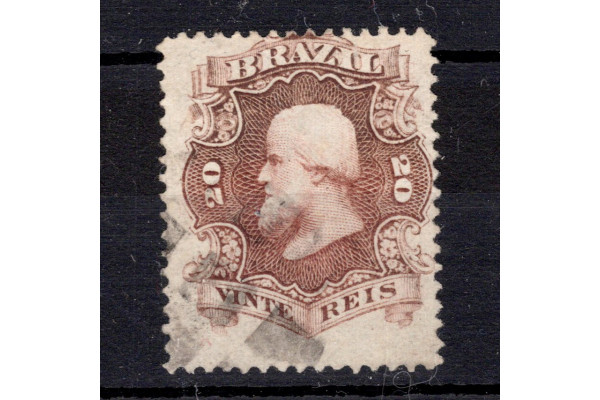 Známka Brazílie, Mi.24 (SG 44a)#, 20 R