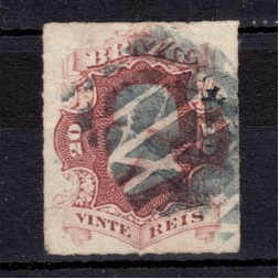 Známka Brazílie, Mi.31 (SG 51)#, 20 R
