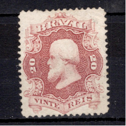 Známka Brazílie, Mi.24 (SG 44a)#, 20 R