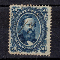 Známka Brazílie, Mi.25 (SG 45)#, 50 R