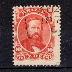 Známka Brazílie, Mi.23 (SG 43)#, 10 R