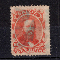 Známka Brazílie, Mi.23 (SG 43)#, 10 R