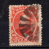 Známka Brazílie, Mi.23 (SG 43)#, 10 R