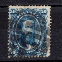 Známka Brazílie, Mi.25 (SG 45)#, 50 R