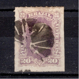 Briefmarke Brasilien, Mi.39 (SG 58)#, 20 R