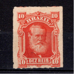 Briefmarke Brasilien, Mi.38 (SG 57)(*), 10 R