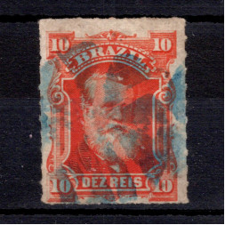 Briefmarke Brasilien, Mi.38 (SG 57)#, 10 R