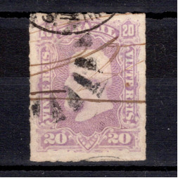 Briefmarke Brasilien, Mi.39 (SG 58)#, 20 R