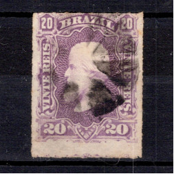 Briefmarke Brasilien, Mi.39 (SG 58)#, 20 R