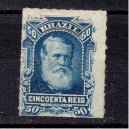 Briefmarke Brasilien, Mi.40 (SG 59)#, 50 R