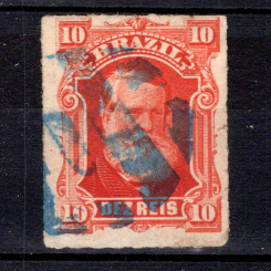 Známka Brazílie, Mi.38 (SG 57)#, 10 R