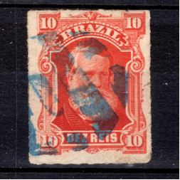 Briefmarke Brasilien, Mi.38 (SG 57)#, 10 R