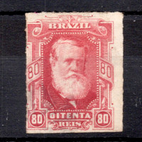 Známka Brazílie, Mi.41 (SG 60)#, 80 R