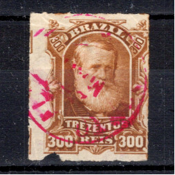 Sello Brasil, Mi.45 (SG 64), Usado #, 300 R
