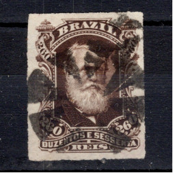 Sello Brasil, Mi.44 (SG 63), Usado #, 260 R
