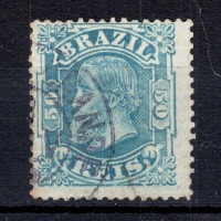 Známka Brazílie, Mi.57 (Scott 88)#, 50 R