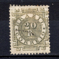 Známka Brazílie, Mi.59a (Scott 87a)#, 20 R