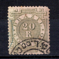 Známka Brazílie, Mi.59a (Scott 87a)#, 20 R