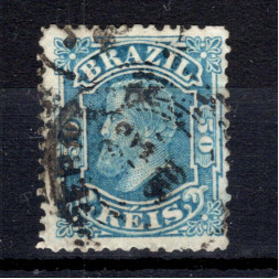 Sello Brasil, Mi.48 (SG 73), Usado #, 50 R