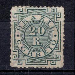 Známka Brazílie, Mi.59b (SG 78)#, 20 R