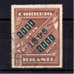 Sello Brasil, Mi.124 (SG 177), Usado #, 2000 R