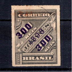 Sello Brasil, Mi.117 (SG 170), Usado #, 300 R