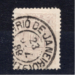 Známka Brazílie, Mi.62 (SG 83)#, 100 R