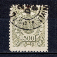 Známka Brazílie, Mi.64 (SG 85a)#, 500 R