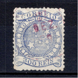 Známka Brazílie, Mi.63 (SG 84)#, 300 R