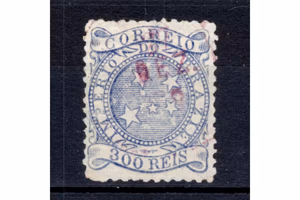 Známka Brazílie, Mi.63 (SG 84)#, 300 R