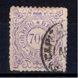 Sello Brasil, Mi.65 (SG 86), Usado #, 700 R