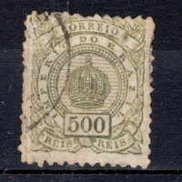 Známka Brazílie, Mi.64 (SG 85a)#, 500 R