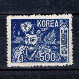 Známka Jižní Korea, Mi.62 (SG 125)*, 500 ₩
