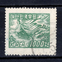 Známka Jižní Korea, Mi.152 (SG 193)#, 1000 ₩ Známka Jižní Korea, Mi.152 (SG 193)#, 1000 ₩