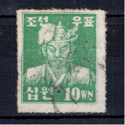 Známka Jižní Korea, Mi.19A (SG 87)#, 10 ₩