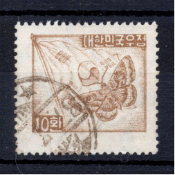 Sello Corea del Sur, Mi.168 (SG 204), Usado #, 10 H