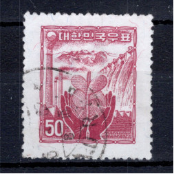 Sello Corea del Sur, Mi.271 (SG 329), Usado #, 50 ₩