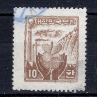 Známka Jižní Korea, Mi.186 (SG 229A)#, 10 ₩