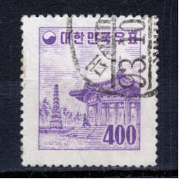 Sello Corea del Sur, Mi.254 (SG 286), Usado #, 400 ₩