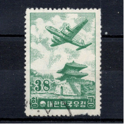 Sello Corea del Sur, Mi.175 (SG 218), Usado #, 38 W