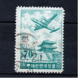 Sello Corea del Sur, Mi.214, Usado #