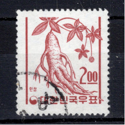 Sello Corea del Sur, Mi.385 (SG 471), MNH, 2 ₩